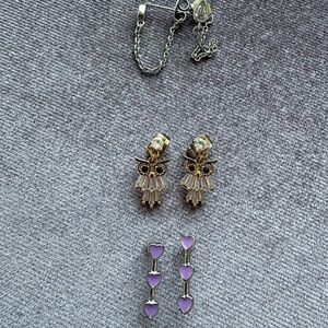 Set of 3 Assorted Earrings